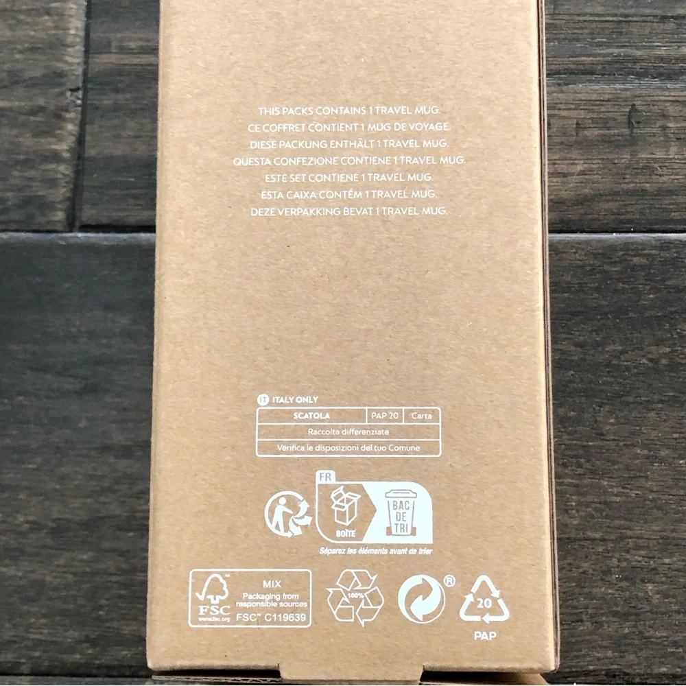 NIB NESPRESSO NOMAD TRAVEL MUG TOUCH 11 OZ. - Picture 7 of 9